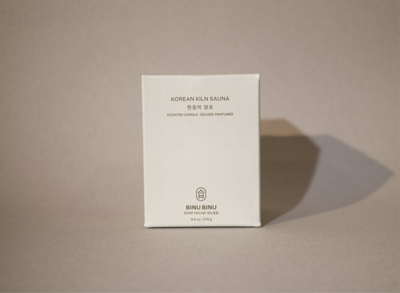 korean kiln sauna candle