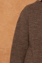 kn-35 in brown heather wool