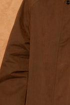 westminster overcoat in bark brown