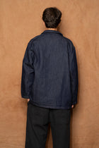 jk-92 in navy cotton silk wool