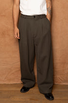 pt-149 in gray green wool heavy twill