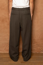 pt-149 in gray green wool heavy twill