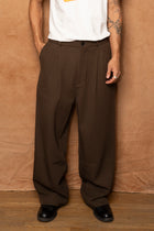 pt-149 in brown wool heavy twill