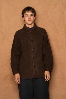 sh-108 in brown wool cotton silk camel