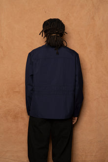 fossil shirt in navy blue
