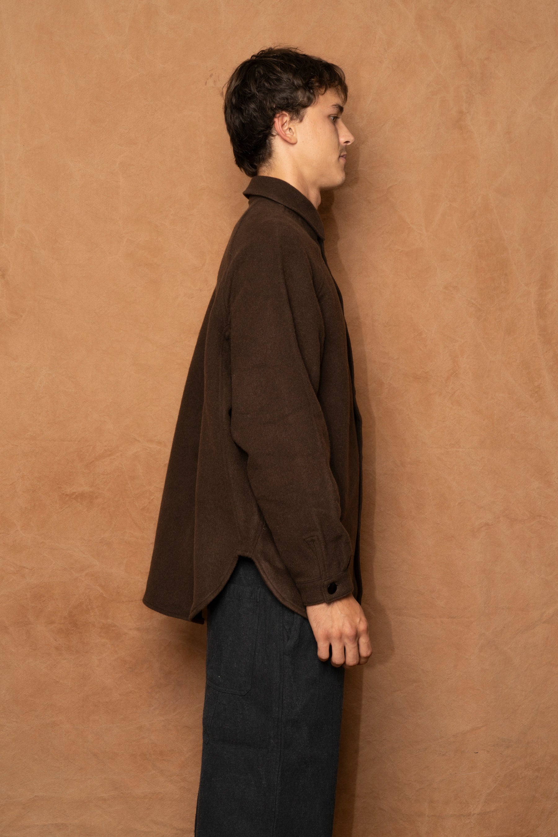sh-108 in brown wool cotton silk camel