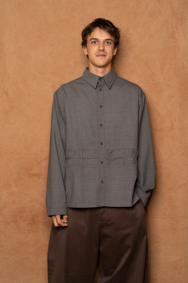 fossil shirt in light grey