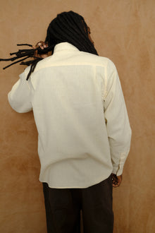 ecru seersucker pintor shirt