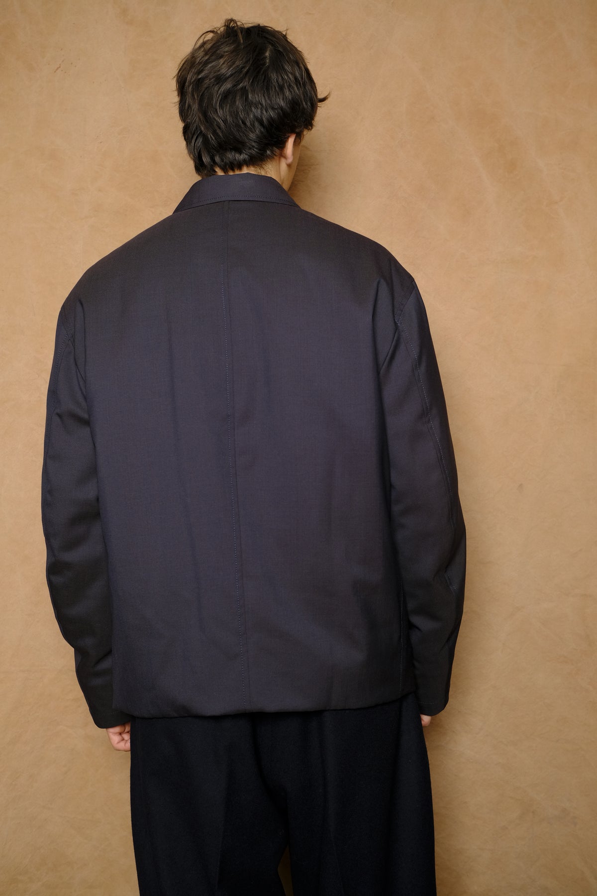 reversible blouson in buffalo check