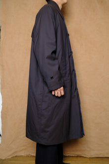 reversible bal collar coat in buffalo check